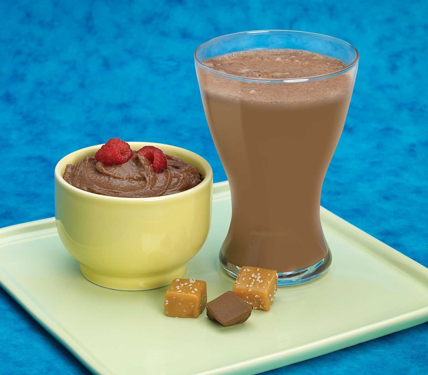 Chocolate Salted Caramel Pudding and Shake