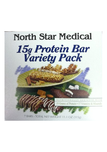 15 gram Variety Pack Bars (Contains one bar each of 7 flavors)